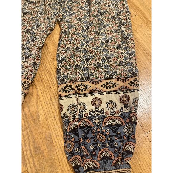 Natural Life BOHO Flowy Jogger Pants Womens Size XS - Picture 2 of 6